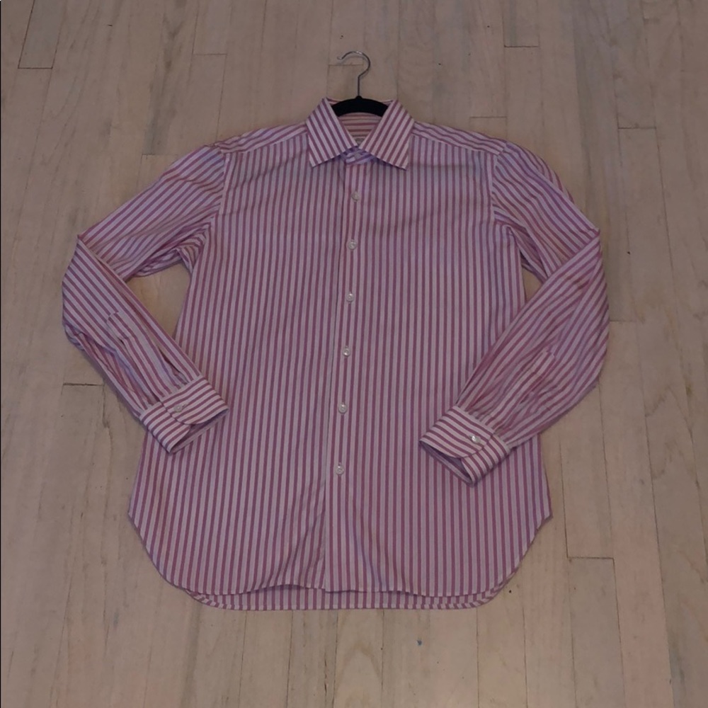 Oriali Italian Dress Shirt - Picture 2 of 6
